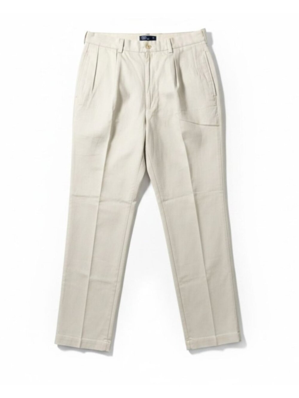 Vintage Polo Ralph Lauren Andrew Pant Classic Fit Chino Ivory 36x32 NWT
